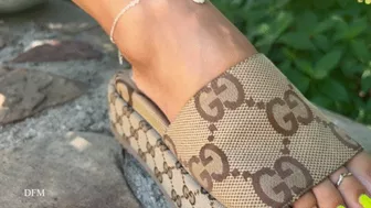 Eyecandytoes Gucci Slide Dangle