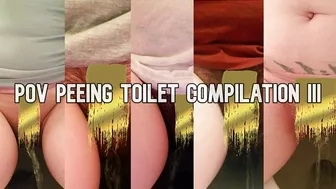 Pov Peeing Toilet Compilation Iii [Hd]