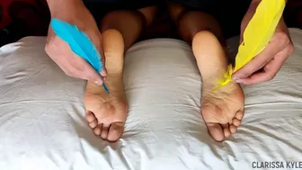 She Had No Idea Her Feet Were This Ticklish