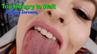 Too Hungry To Wait - Same-Size Vore Scene Featuring: Mouth Fetish, Bbw Vore, Bloated Belly, And Burping - 1080 Wmv