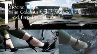 Racing Series: The Colossus With A Mustang And Peep Toe Stilettos (Mp4 1080P)