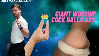 Macrophilia - Giant Worship Ass Ball Cock