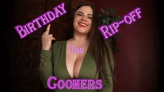 Birthday Rip-Off For Gooners