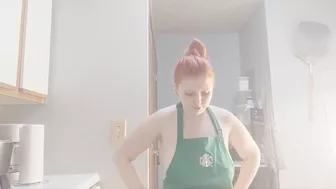 Naughty Barista Punishes Bad Employee