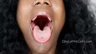 My First Bad Breath Vlog Ever! Higher Quality Tongue Wiggling Mouth Fetish Mouth Worship Big Mouth Hot Breath Asmr Black Woman Tongue Pierced Tongue Ring Tongue Stud Vlog 1080 Wmv