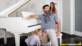 Gorgeous Piano Teacher Fcks With An Innocent Teen Kenzie Kai