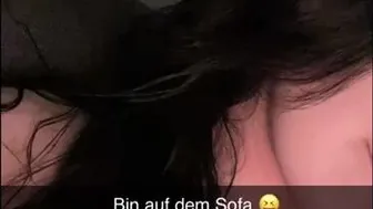 18 Jahre Alte Slut Betrügt Ihren Freund Auf Snapchat Und Lässt Sich Vollspritzen