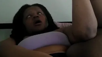 Bbw Ebony Babe Orgasm Eye Roll