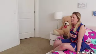 Krystal Kash Cheerleader Handjob