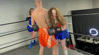 Mw-1560 Mutiny And Felicia Vs David And Aaron Hummer 2 Vs 2 Maledom Mixed Boxing Wmv