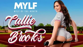 Mylf Of The Month - Callie Brooks Provides A Sneak Peek Into Her Sex Life And Rides A Lucky Cock