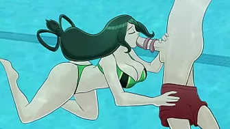 Hero Sex Academia - (Pt 21) - Just An Underwater Snack