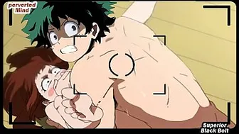 Midoriya Fucks Uraraka (Boku No Hero Academia Hentai)