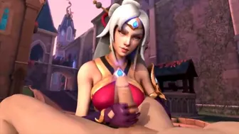 Lian - Paladins Handjob