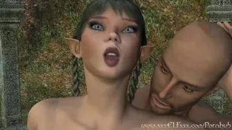 3D Hentai Fantasy Elf Loves The Cock