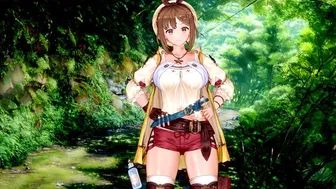 Atelier Ryza: Ryza Spreads Her Immaculate Thighs (3D Hentai)