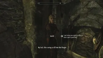 Skyrim: Sex With Astrid (Testing Her Loyalty To Her Husband)