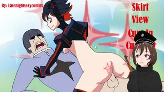 Ryuko Matoi Riding On The Cock Until She Cums