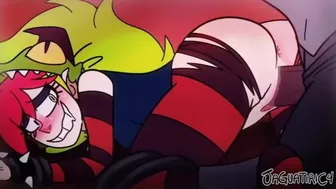 Villainous Cartoon Black Hat Eating Demencia