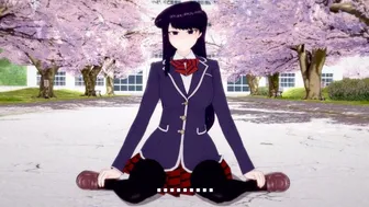 【Komi Shouko】【Hentai 3D】【Short Pov Only Cowgirl Poses】【Komi San Wa Komyushou Desu】