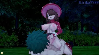 Kinoko Komori And Izuku Midoriya Have Deep Fucking In The Park. - My Hero Academia Hentai