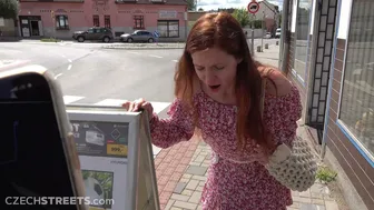 Hot Russian Girl Has An Orgasm In Public