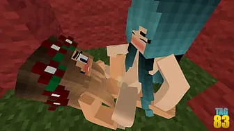 Bad Bedwars - Minecraft Porn Animation