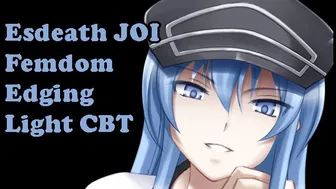 Esdeath Teaches You A Lesson [Hentai Joi, Agk Joi] (Femdom, Light Cbt, Edging, Cei)