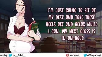 Fucking Your Pregnant Teacher In Class