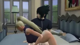 Hentai - Sakura Encuentra A Su Amiga Ino Siendo Follada Por Sasuke En El Cuarto De Su Hija Sarada