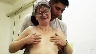 Ugly Old Granny Rough Fucked