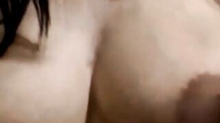 Asian Lactation: Swollen Tits + Big Nipples = Stream Of Milk