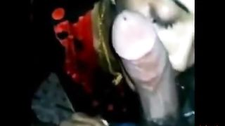 Indian Auntie Hot Blowjob