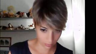 Very Beautiful Short Hair Girl