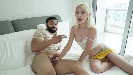 Jessie Saint, The Blonde Pornstar, Gets Down And Dirty With A Big Black Cock