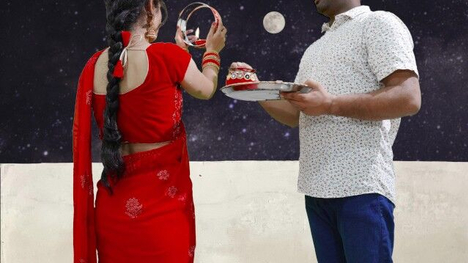 Your Priya's First Karva Chauth Sex: Watch Her Dirty Talk And Hard Sex Under The Sky