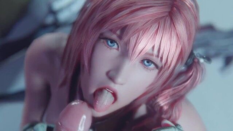 Serah Farron's 3D Japanese Cartoon Pussy Sex And Messy Creampie Will Blow Your Mind