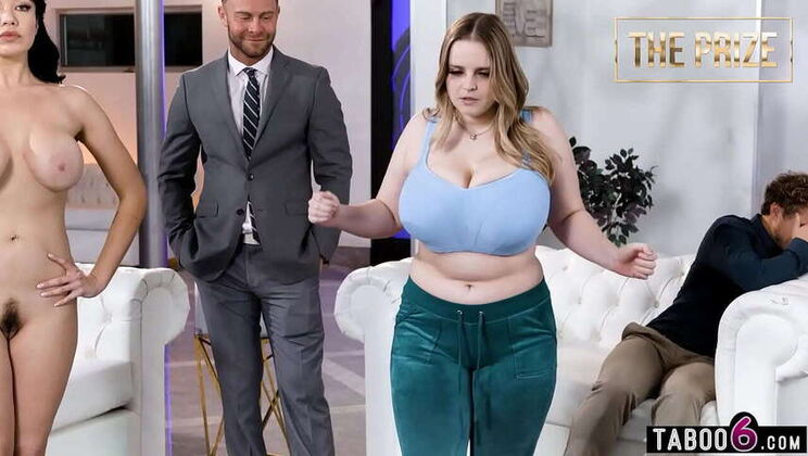 Game Show With Bbw Star Codi Vore: Full-On Action For The Prize