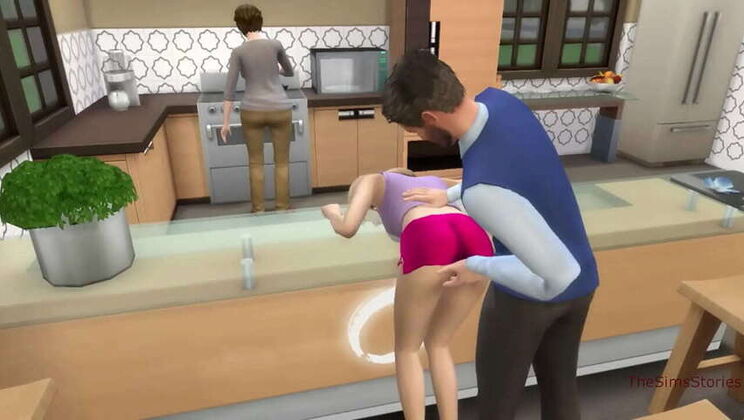 The Sims 4: Stepfather Caught Cheating With Stepdaughter